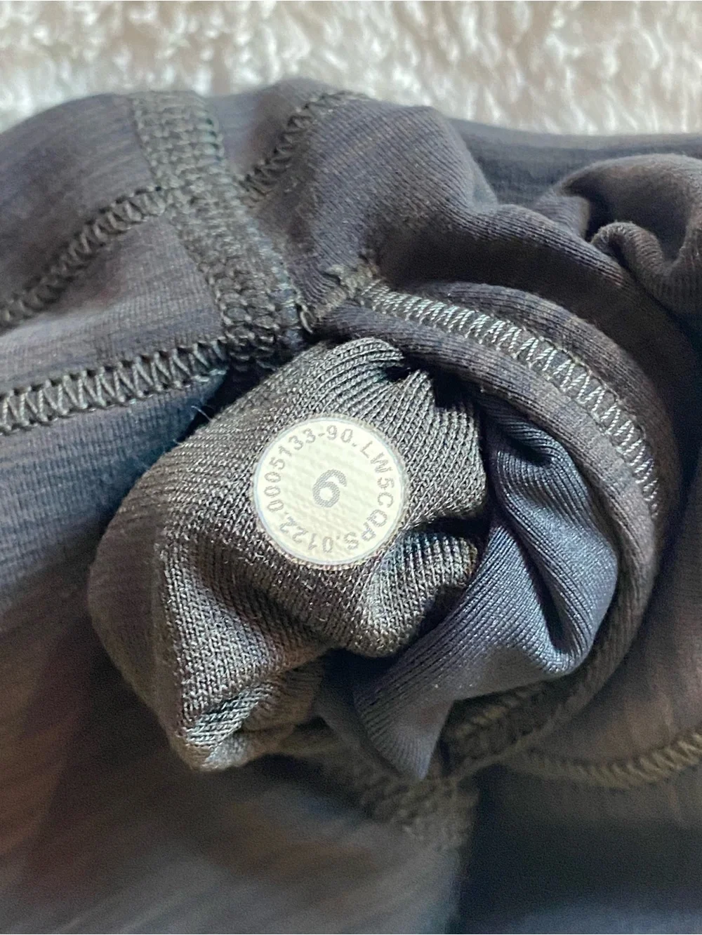 lululemon athletica Black gray Workout Leggings size 6